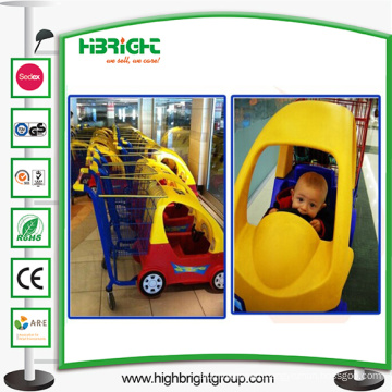 Kids/Child Plastic Supermarket Shopping Toy Trolley